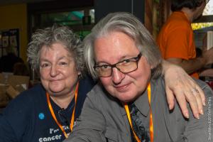 Pat Cadigan e Bruce Sterling
