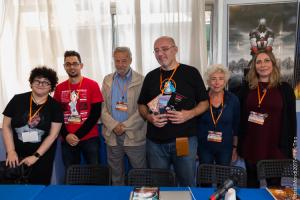 Presentazione Delos Digital: Anna Dal Dan, Marco Crescizz, Nino Martino, Silvio Sosio, Giovanna Repetto, Elena di Fazio