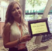 Camilla Stenti, vincitrice Premio Dario Abate Editore