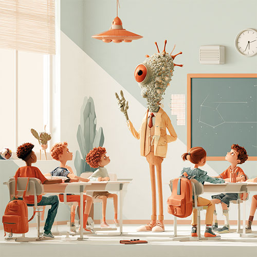 Il fantastico sui banchi di scuola